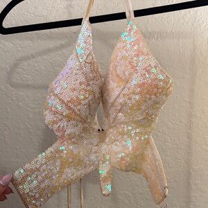 Sequin Y2K Butterfly top